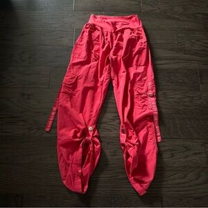 Zumba Fitness Hot Pink Cargo Joggers